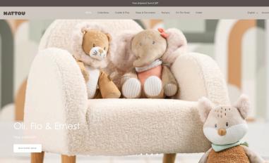 Schermafbeelding van nattou.eu