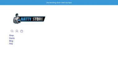 Schermafbeelding van nattystore.be