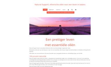 Schermafbeelding van naturalsupport.nl