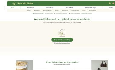 Schermafbeelding van natuurlijkliving.nl