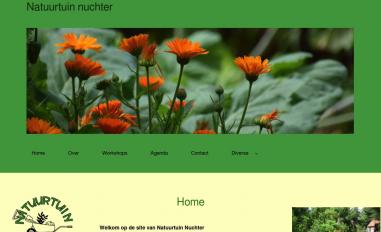 Schermafbeelding van natuurtuin-nuchter.nl