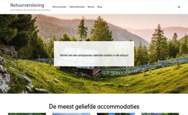 Schermafbeelding van natuurverslaving.nl