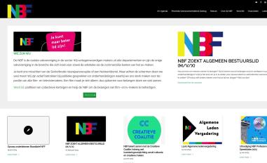 Schermafbeelding van nbf.nl
