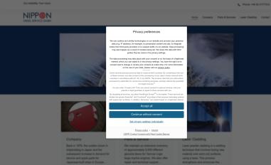 Schermafbeelding van nds-marine.com