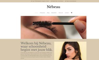 Schermafbeelding van nebeau.com