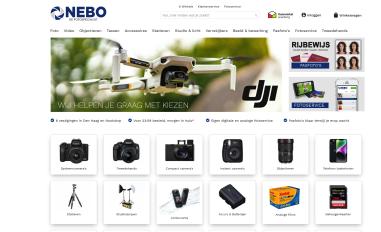 Schermafbeelding van neboweb.nl