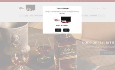 Schermafbeelding van neeldrinks.com