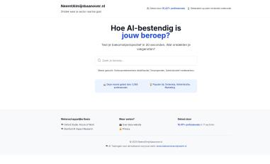 Schermafbeelding van neemtaimijnbaanover.nl