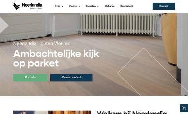 Schermafbeelding van neerlandia-houtenvloeren.nl