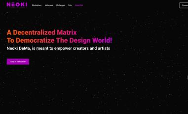 Schermafbeelding van neoki.io