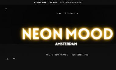 Schermafbeelding van neon-mood.nl