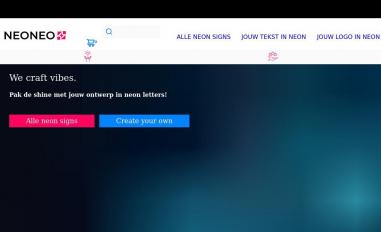 Schermafbeelding van neoneo.nl