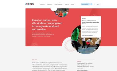 Schermafbeelding van neoscultuuronderwijs.nl