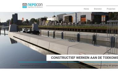 Schermafbeelding van nepocon.nl