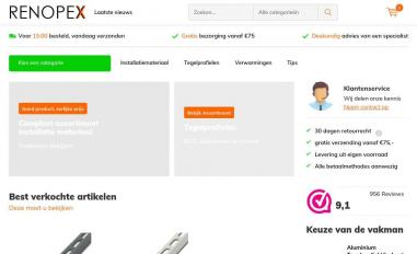 Schermafbeelding van neshro.webshopapp.com