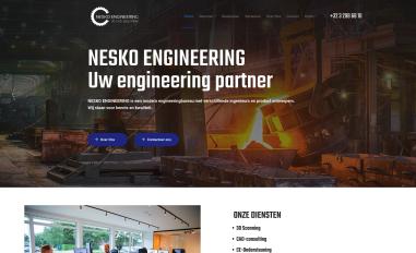 Schermafbeelding van neskoengineering.be
