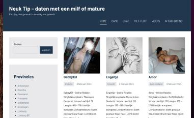 Schermafbeelding van neuktip.nl