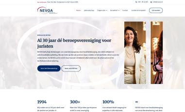 Schermafbeelding van nevoa.nl