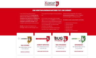 Schermafbeelding van new.xlgroupvlaanderen.be