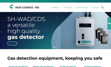 Schermafbeelding van newcosmos-europe.com