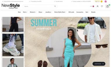 Schermafbeelding van newstyle.nl