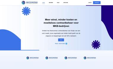 Schermafbeelding van nextcontrax.nl