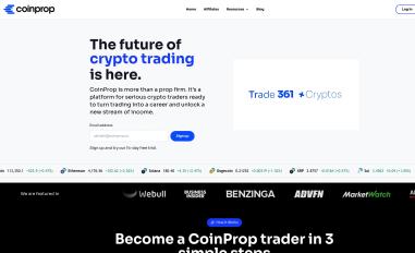 Schermafbeelding van nextjs-coinprop-website.vercel.app