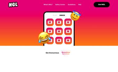 Schermafbeelding van ngl.link