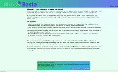 Schermafbeelding van nicobasta.com