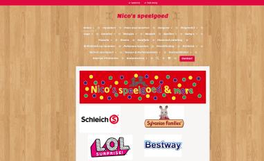 Schermafbeelding van nicosspeelgoed.nl
