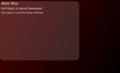 Schermafbeelding van niekmos.eu