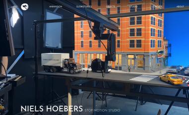 Schermafbeelding van nielshoebers.nl