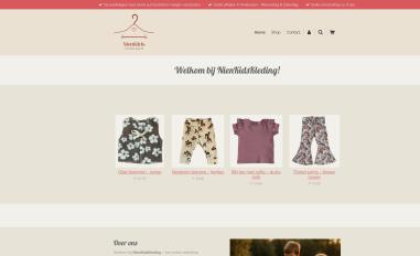 Schermafbeelding van nienkids.nl