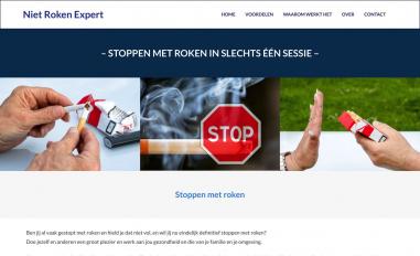 Schermafbeelding van nietrokenexpert.nl