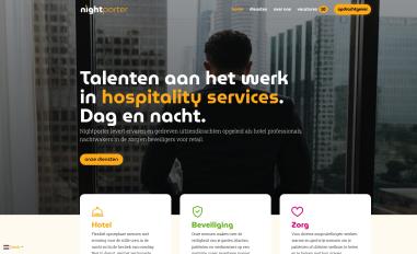 Schermafbeelding van nightporter.nl