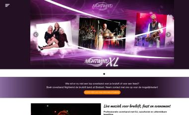 Schermafbeelding van nightwind.nl