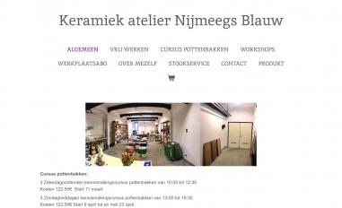 Schermafbeelding van nijmeegsblauw.nl