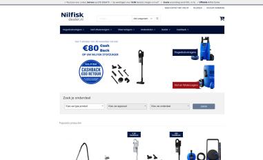 Schermafbeelding van nilfiskdealer.nl
