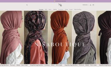 Schermafbeelding van nisaboutique.nl
