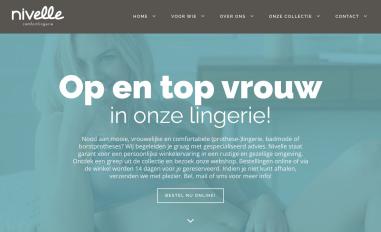 Schermafbeelding van nivelle-lingerie.be