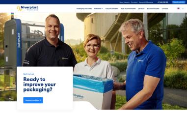Schermafbeelding van niverplast.com
