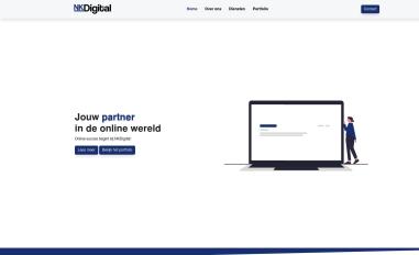 Schermafbeelding van nkdigital.nl