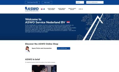 Schermafbeelding van nl.aswo.com
