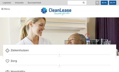 Schermafbeelding van nl.cleanlease.com