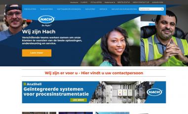 Schermafbeelding van nl.hach.com