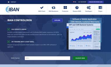 Schermafbeelding van nl.iban.com