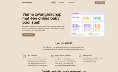 Schermafbeelding van nl.mybabypool.com