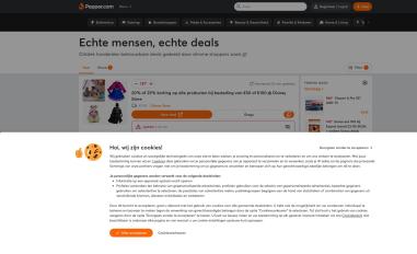 Schermafbeelding van nl.pepper.com