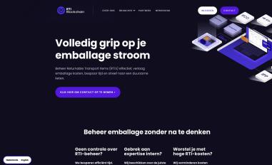 Schermafbeelding van nl.rtiblockchain.com