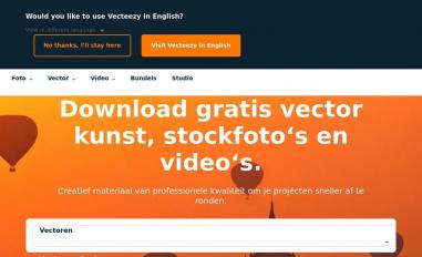 Schermafbeelding van nl.vecteezy.com